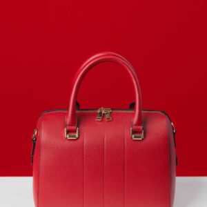 Luxury Red Leather Handbag – Stylish Women’s Tote & Shoulder Bag
